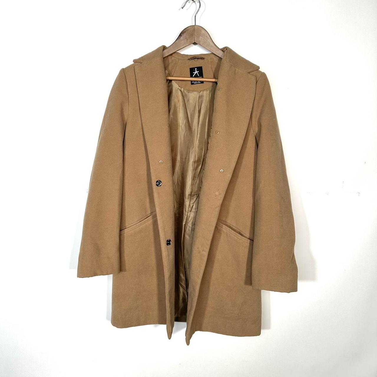 Primark tan coat best sale