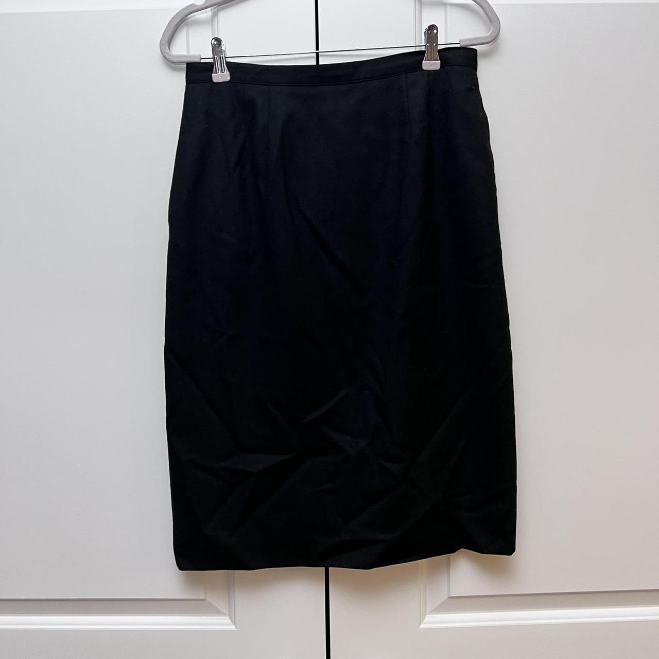 Petite Black Pencil Skirt - 12P - Depop