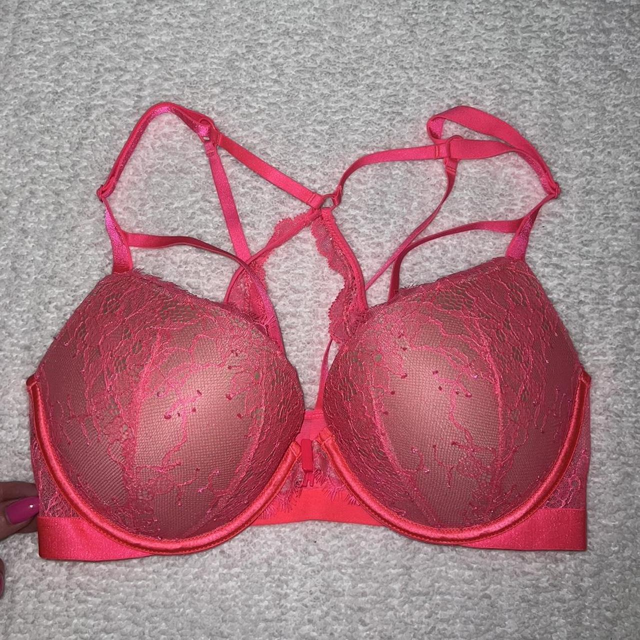 Victoria's Secret Pink Women's Red Bra Very Sexy Size 34 D