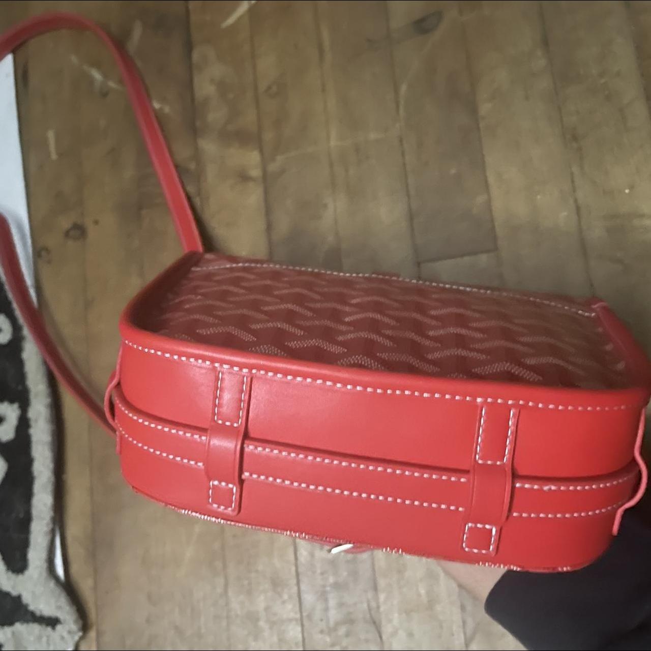 red goyard side bag #goyard #sidebag #fashion - Depop
