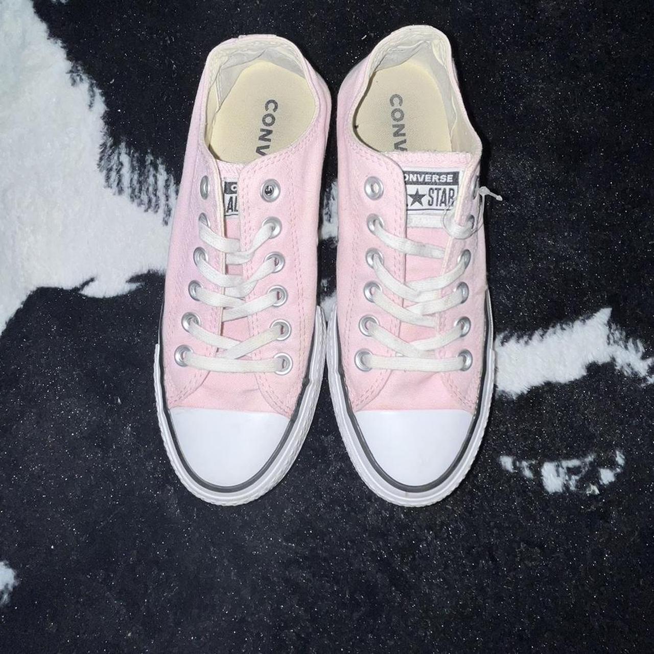 BABY PINK PLATFORM CONVERSE🍧 y2k f*cking adorable Depop