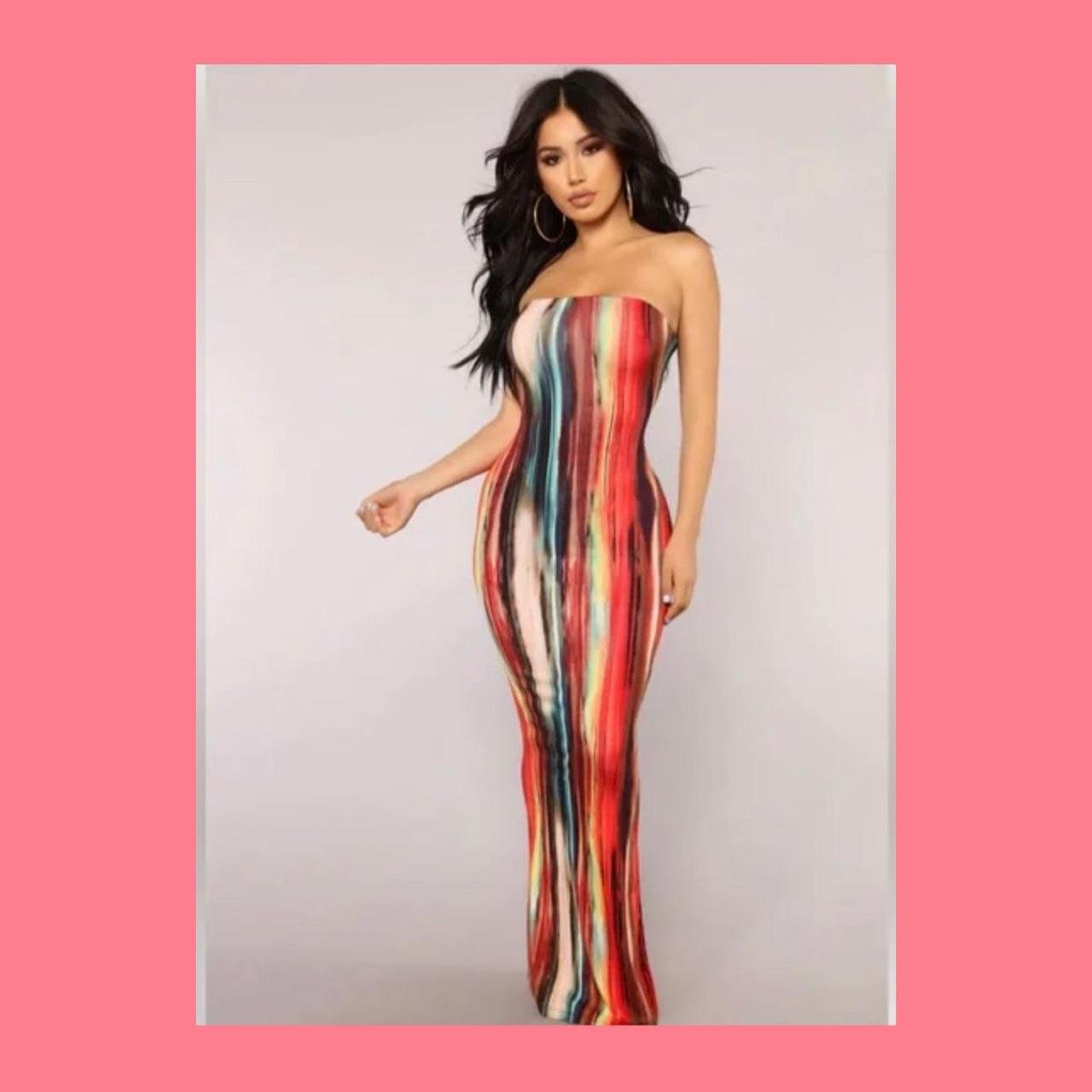 Fashion Nova “Fruit roll up” dress never worn before... Depop