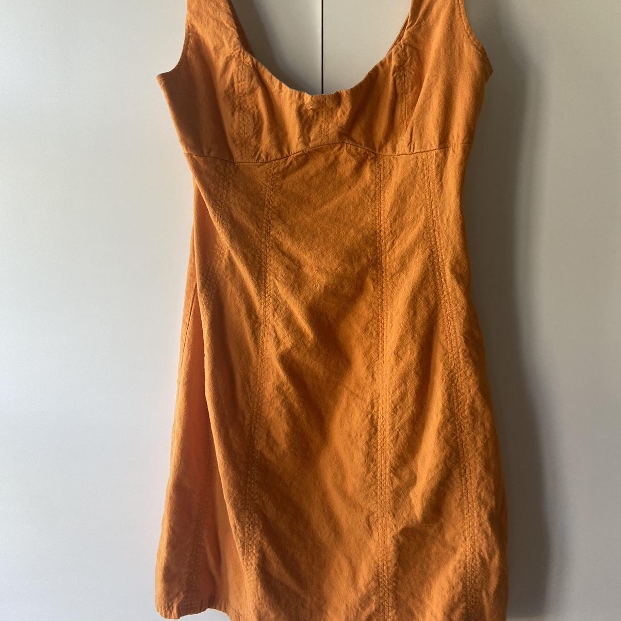 urban outfitters orange mini dress! Depop
