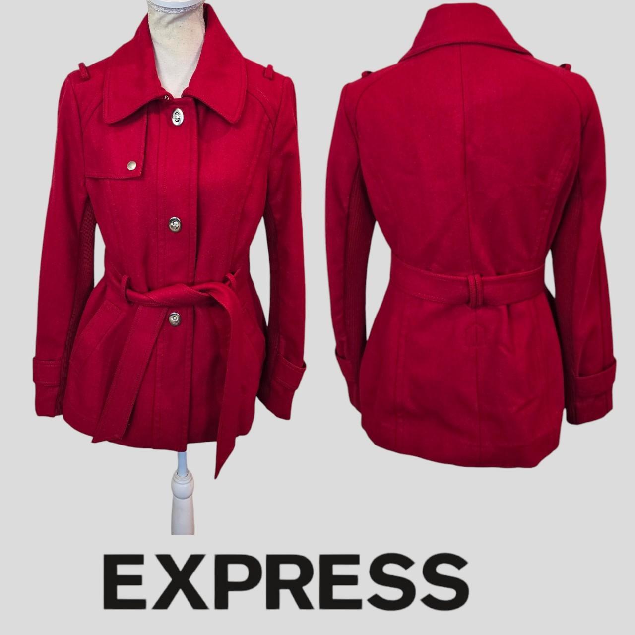 Express shops ladies wool blend coat