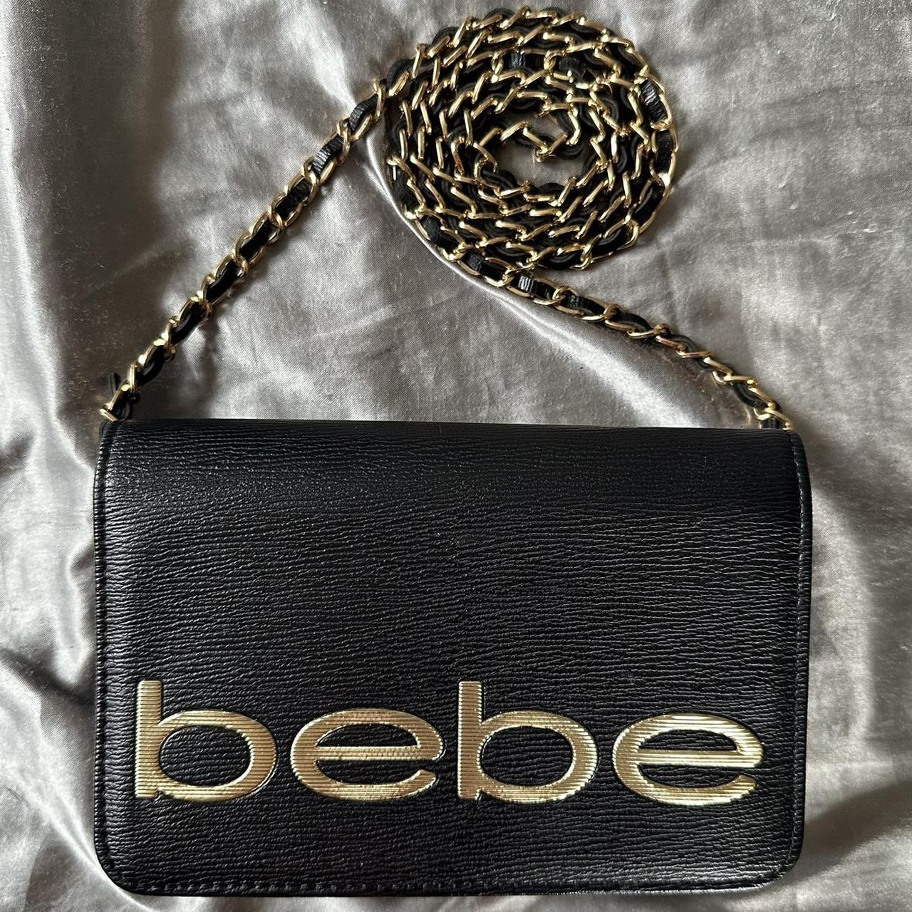 bebe, Bags, Black And Gold Purse
