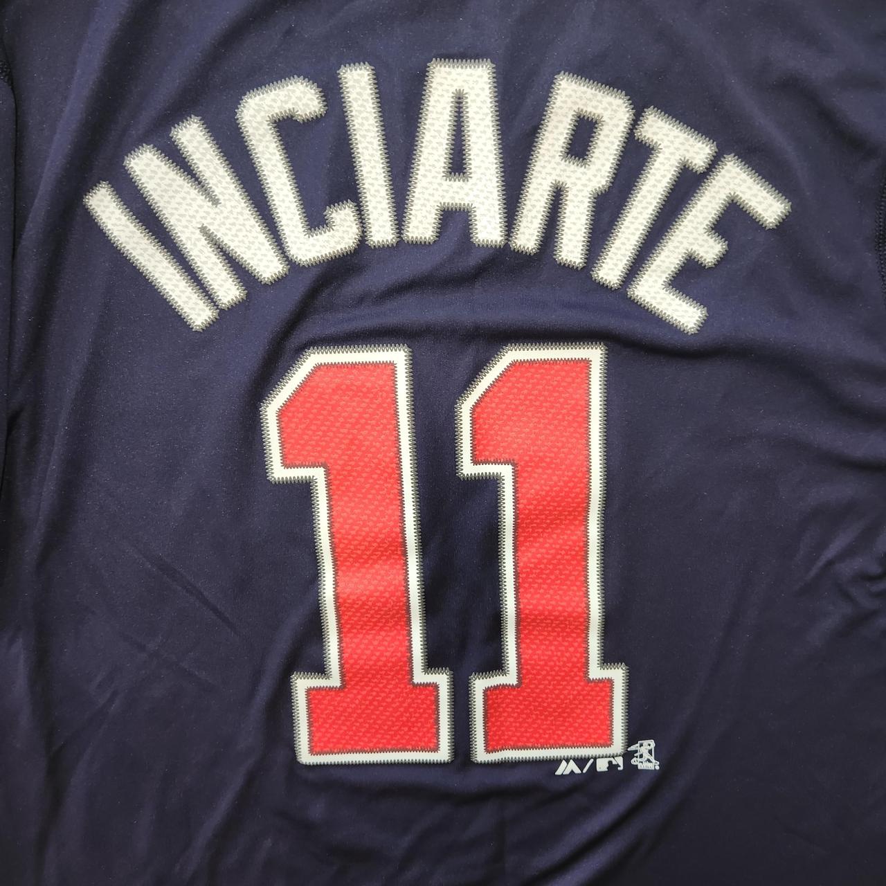 Basic MLB Atlanta Braves Baseball Jersey Inciarte Gift For Dad From Daughter