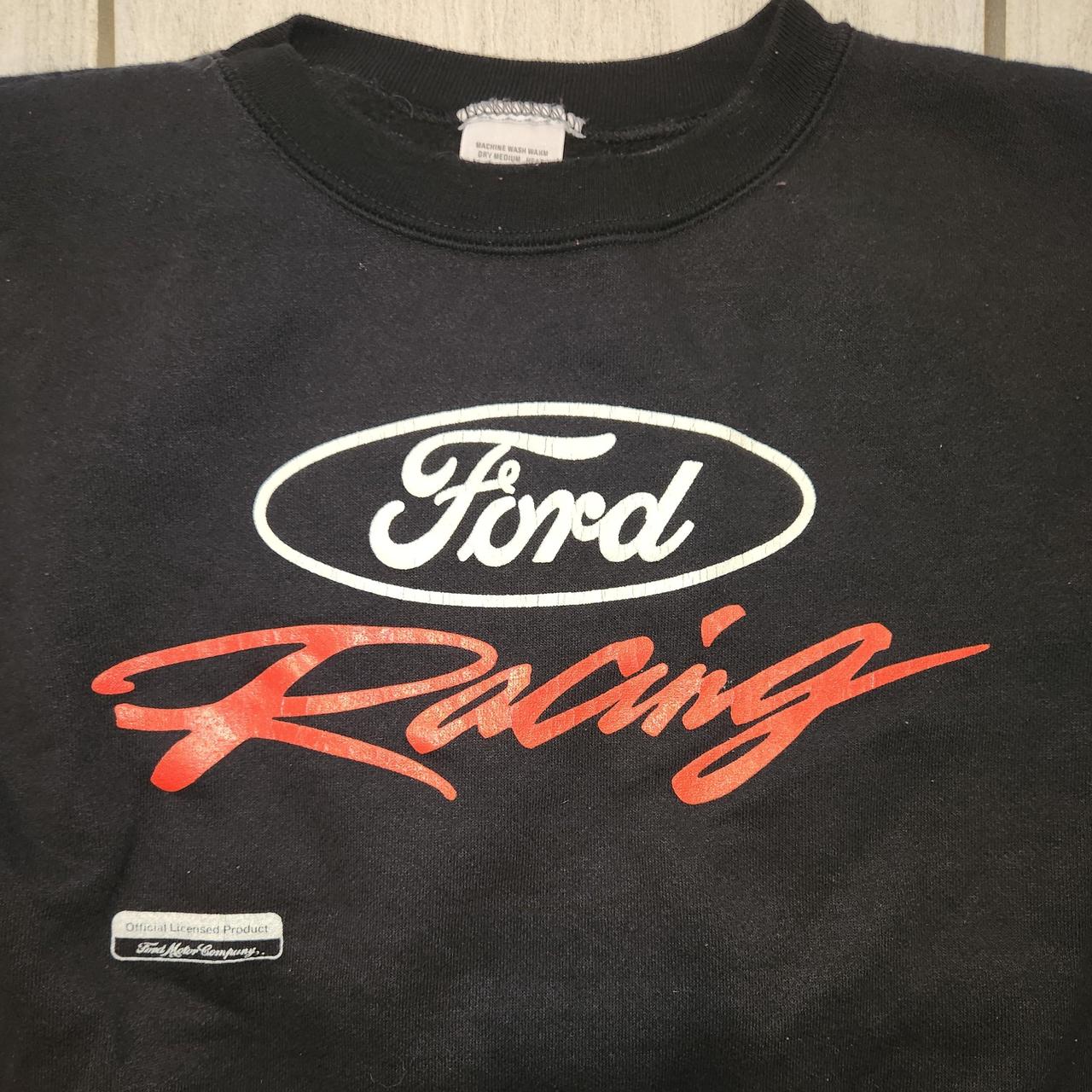 Vintage 1970s Ford Racing Sweatshirt Size Large... - Depop