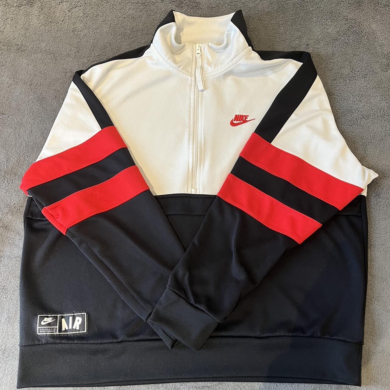 Nike Air Tri Colour Quarter Zip With Front