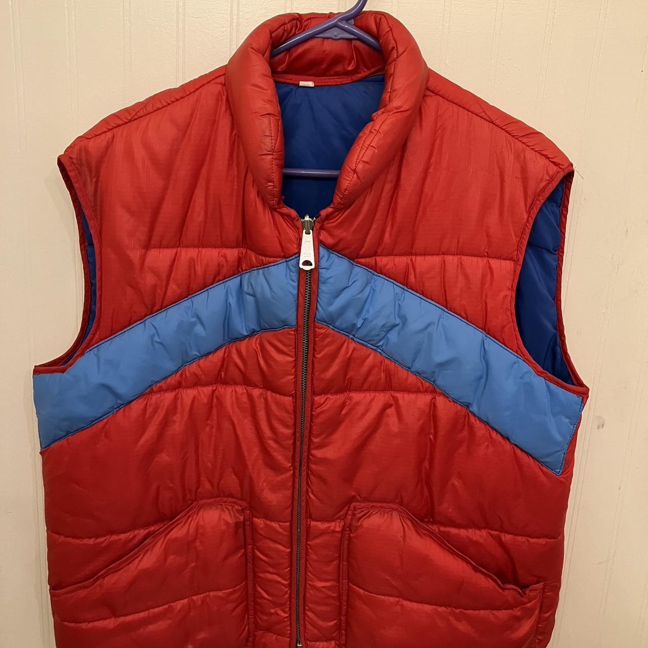 Vintage Puffer Vest No brand. Size L but fits like... - Depop