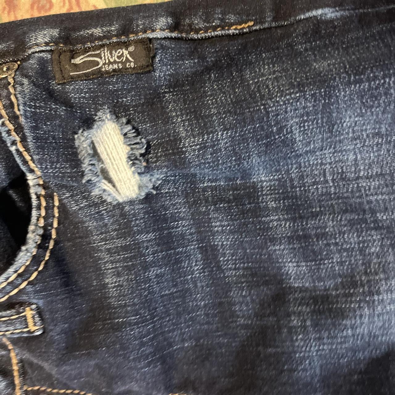 Silver Jeans Co. Women's Jeans - Navy/Blue - 27" … - image 4