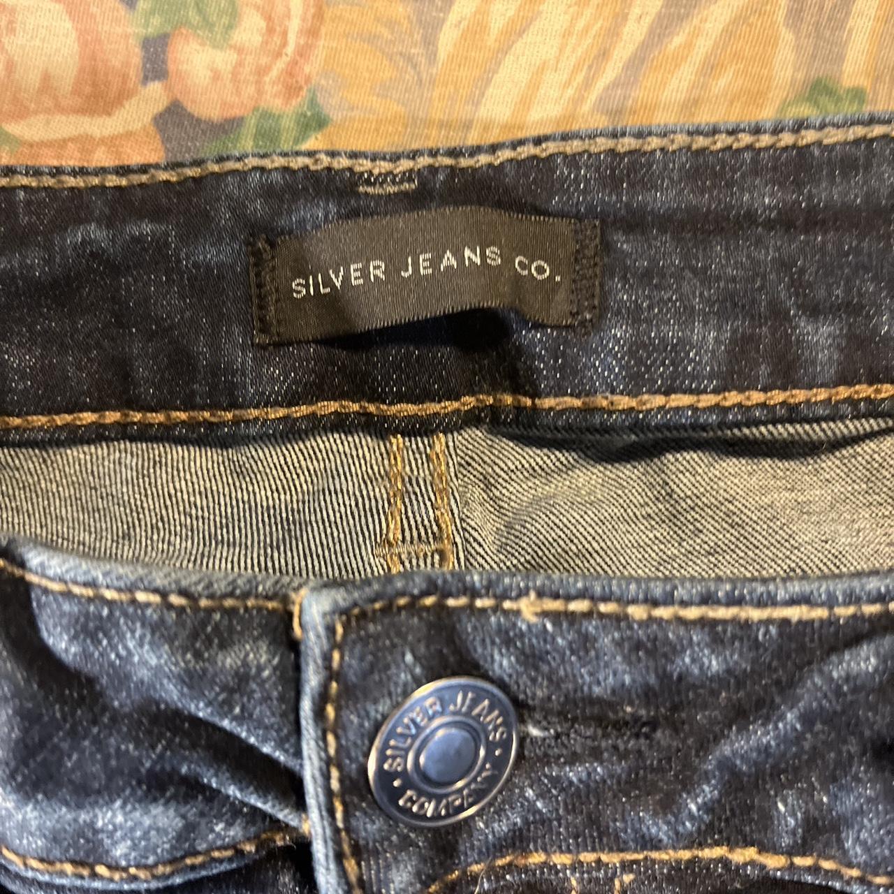 Silver Jeans Co. Women's Jeans - Navy/Blue - 27" … - image 5