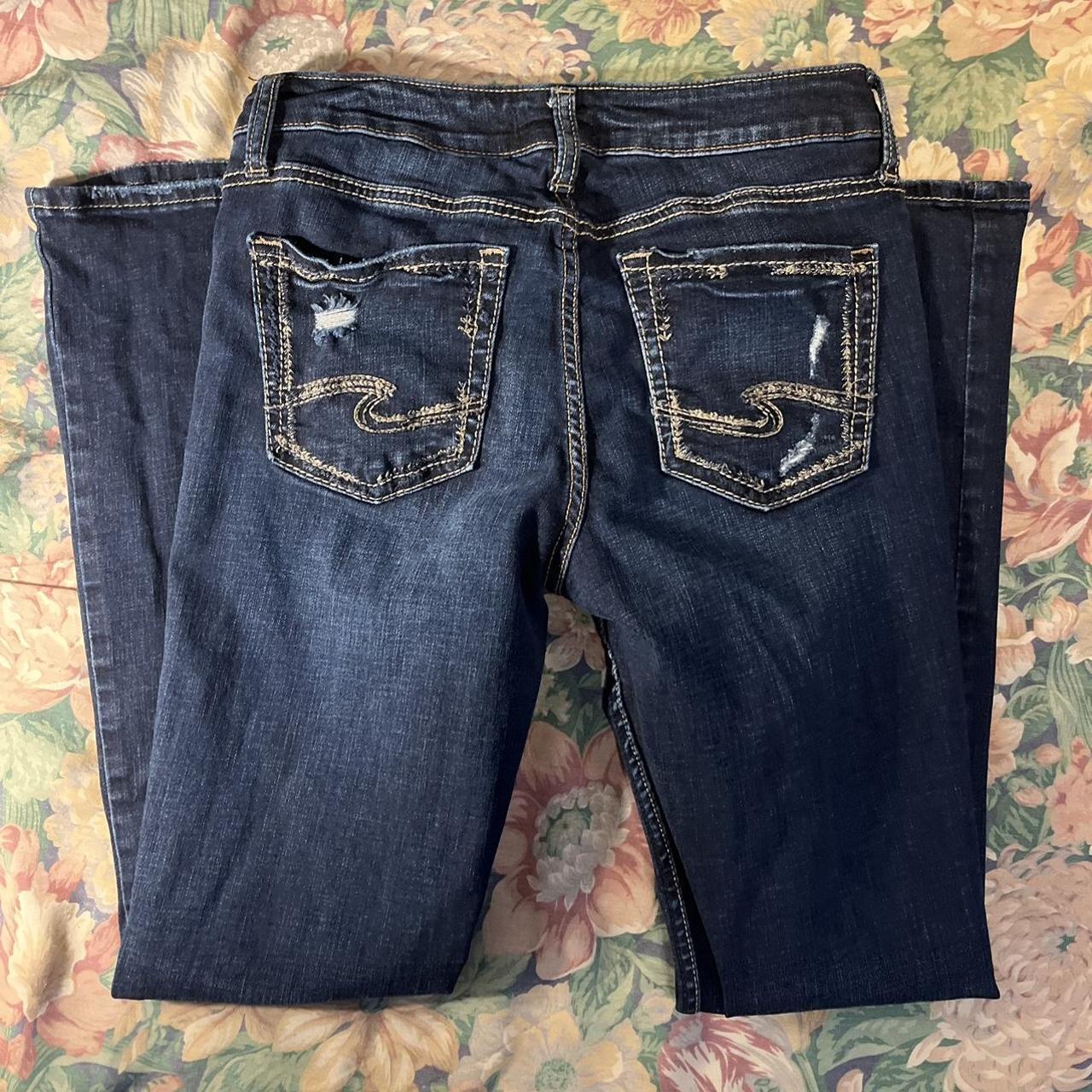 Silver Jeans Co. Women's Jeans - Navy/Blue - 27" … - image 7