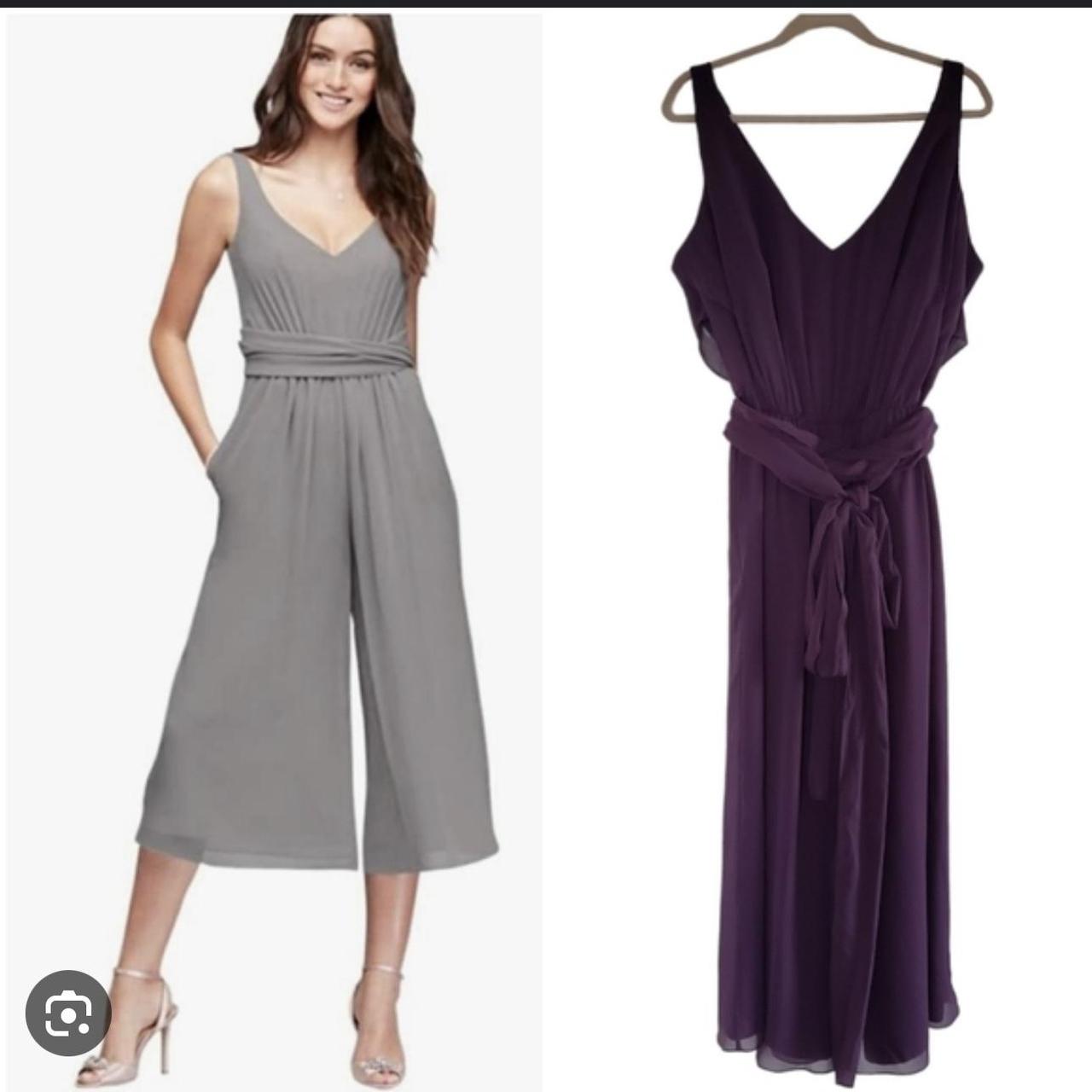 Purple Bridesmaid Jumpsuits