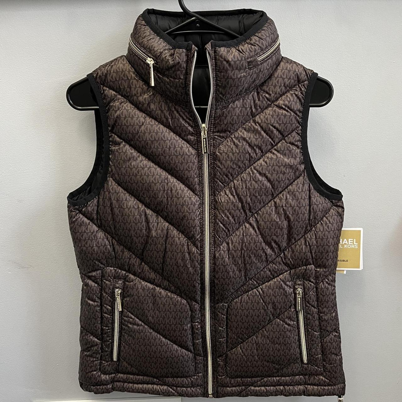 Michael kors deals hooded vest