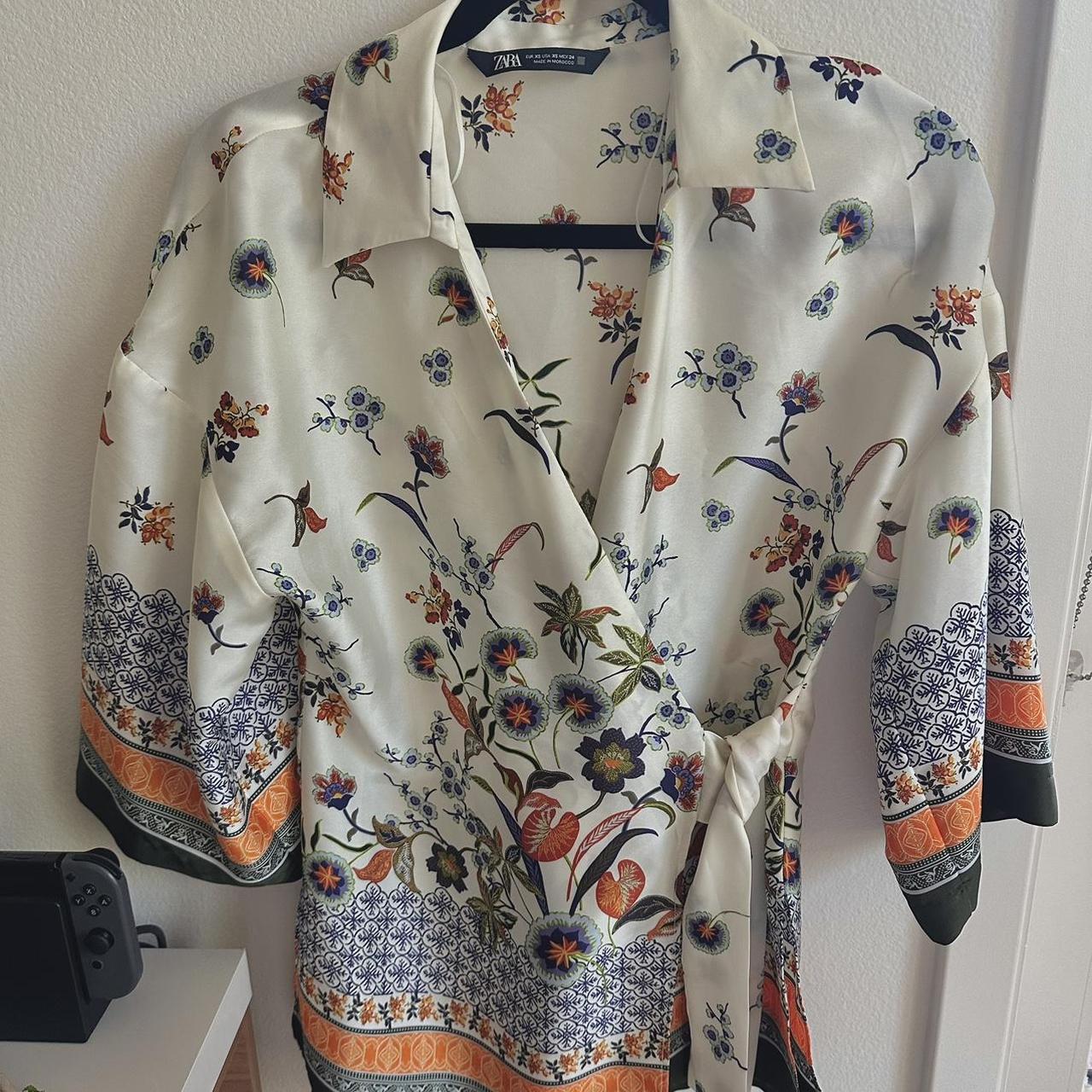 Paisley Cropped Poncho Top 60674 – SoulofMu