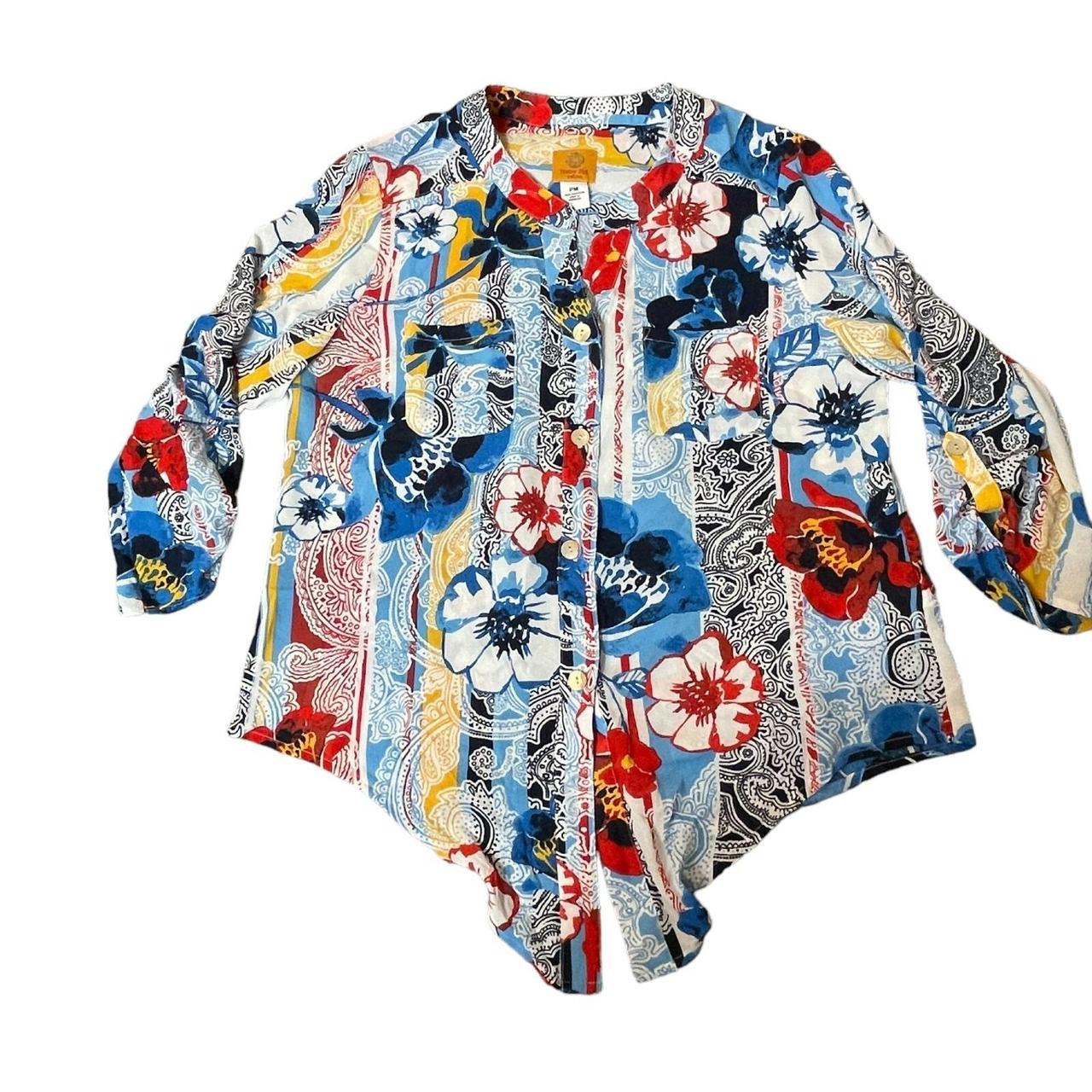 Ruby Rd. Women's Blouse - Multi - M – Ruby Rd Shi… - image 1