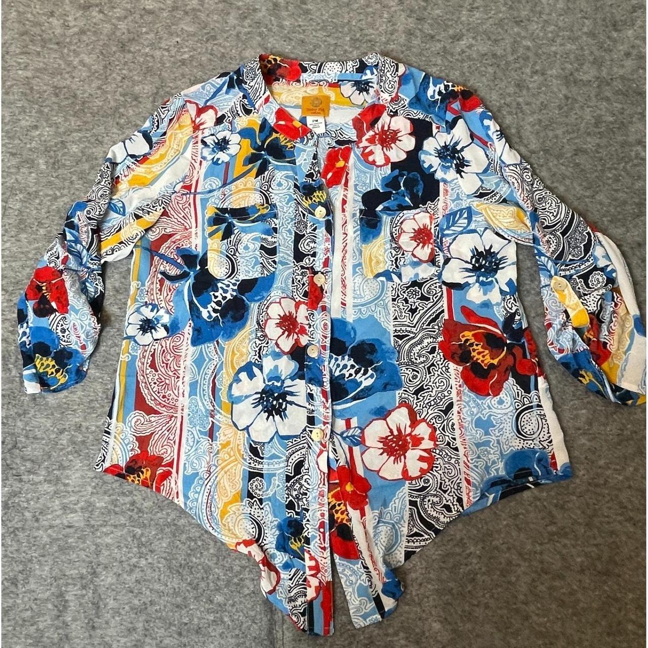 Ruby Rd. Women's Blouse - Multi - M – Ruby Rd Shi… - image 2