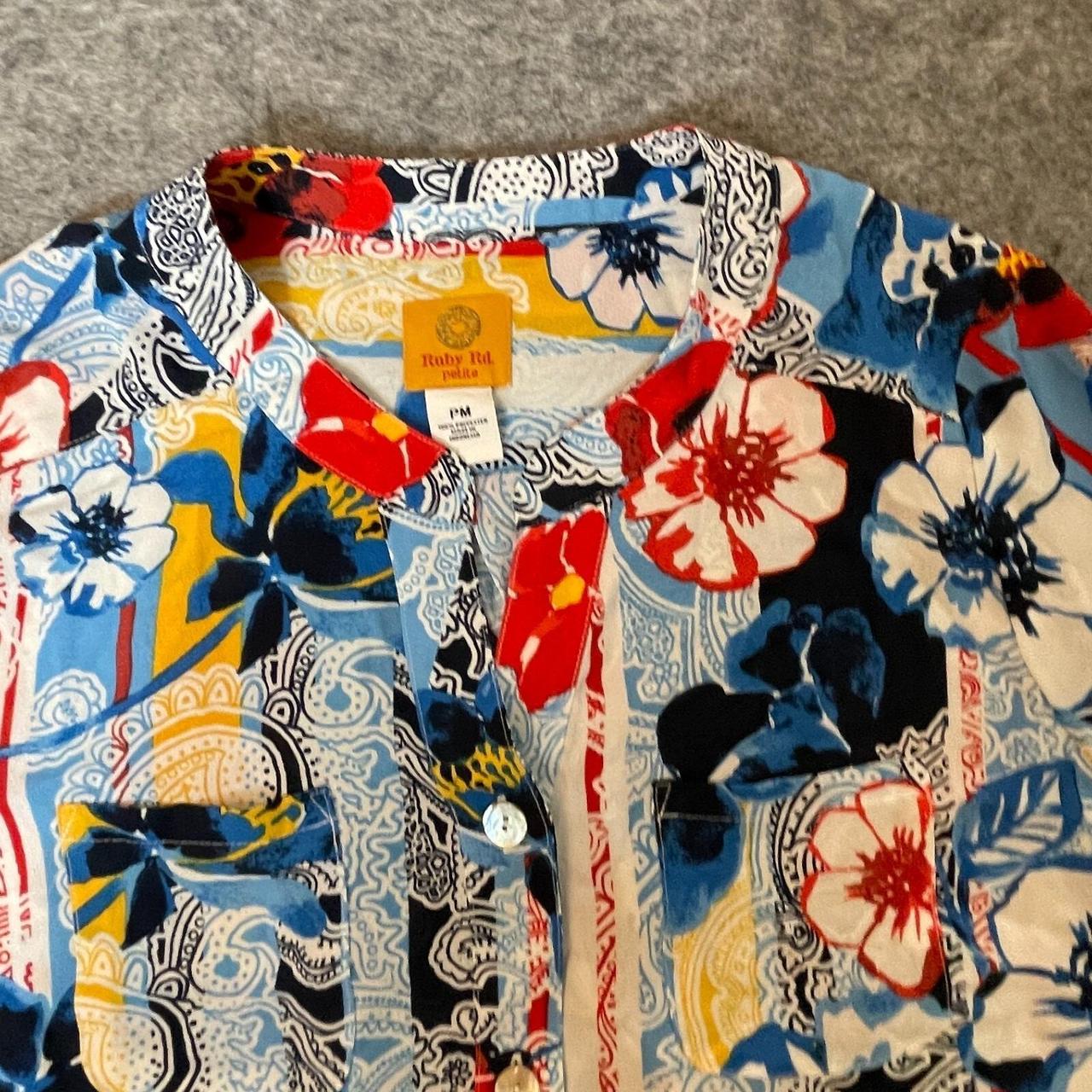 Ruby Rd. Women's Blouse - Multi - M – Ruby Rd Shi… - image 4