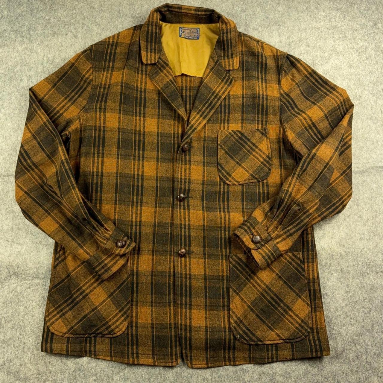 Pendleton Men's Shacket Jacket - Brown/Black - XL… - image 1