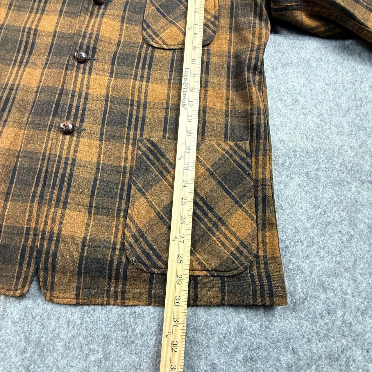 Pendleton Men's Shacket Jacket - Brown/Black - XL… - image 7