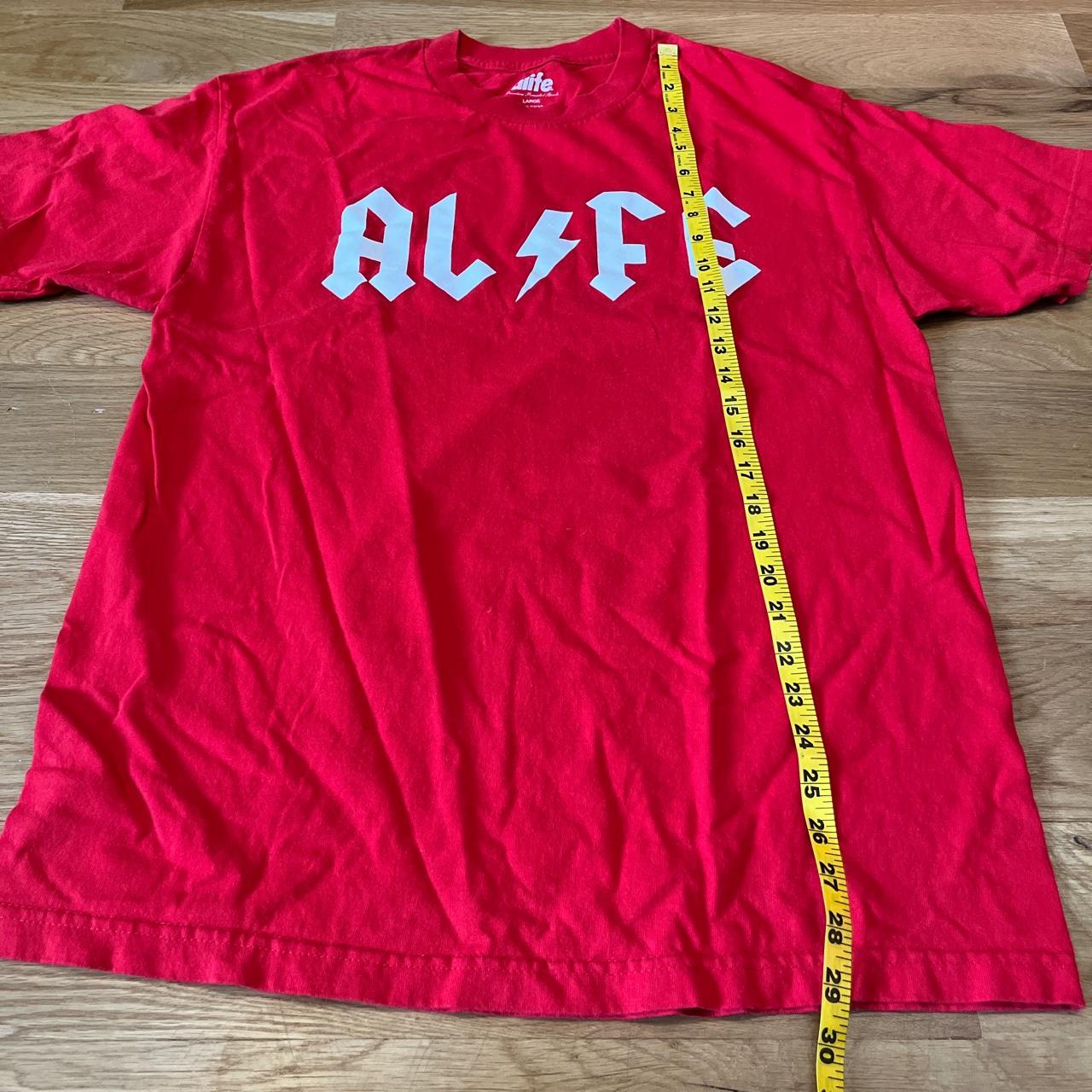 Alife Men's Red T-shirt (4)