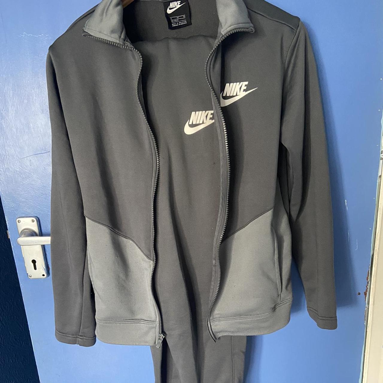 asos grey nike tracksuit