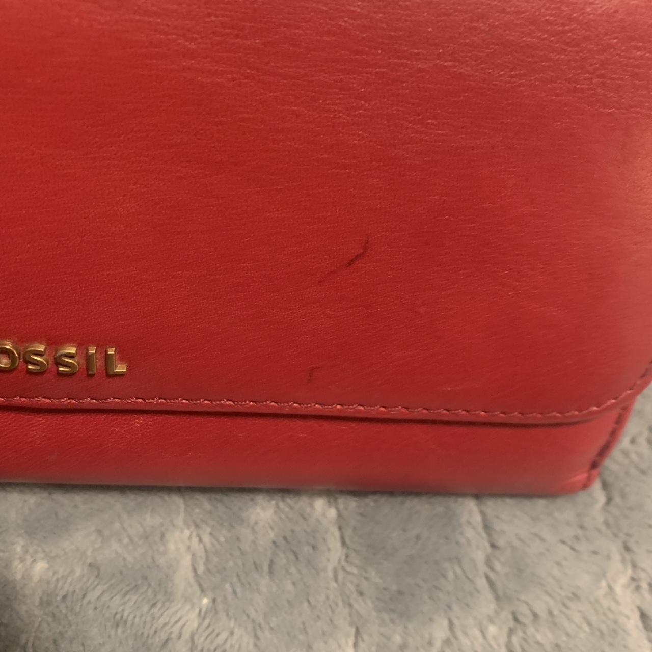 Fossil Women's Wallet - Red – Fossil Flap Wallet … - image 4