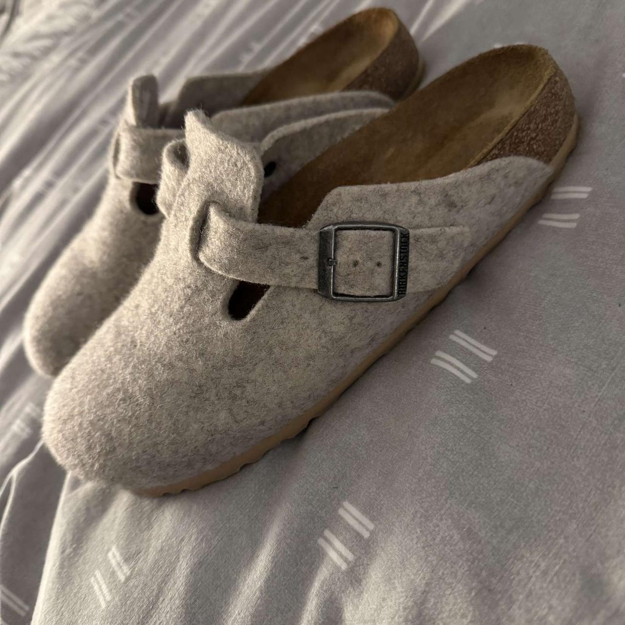 birkenstock clogs metallic