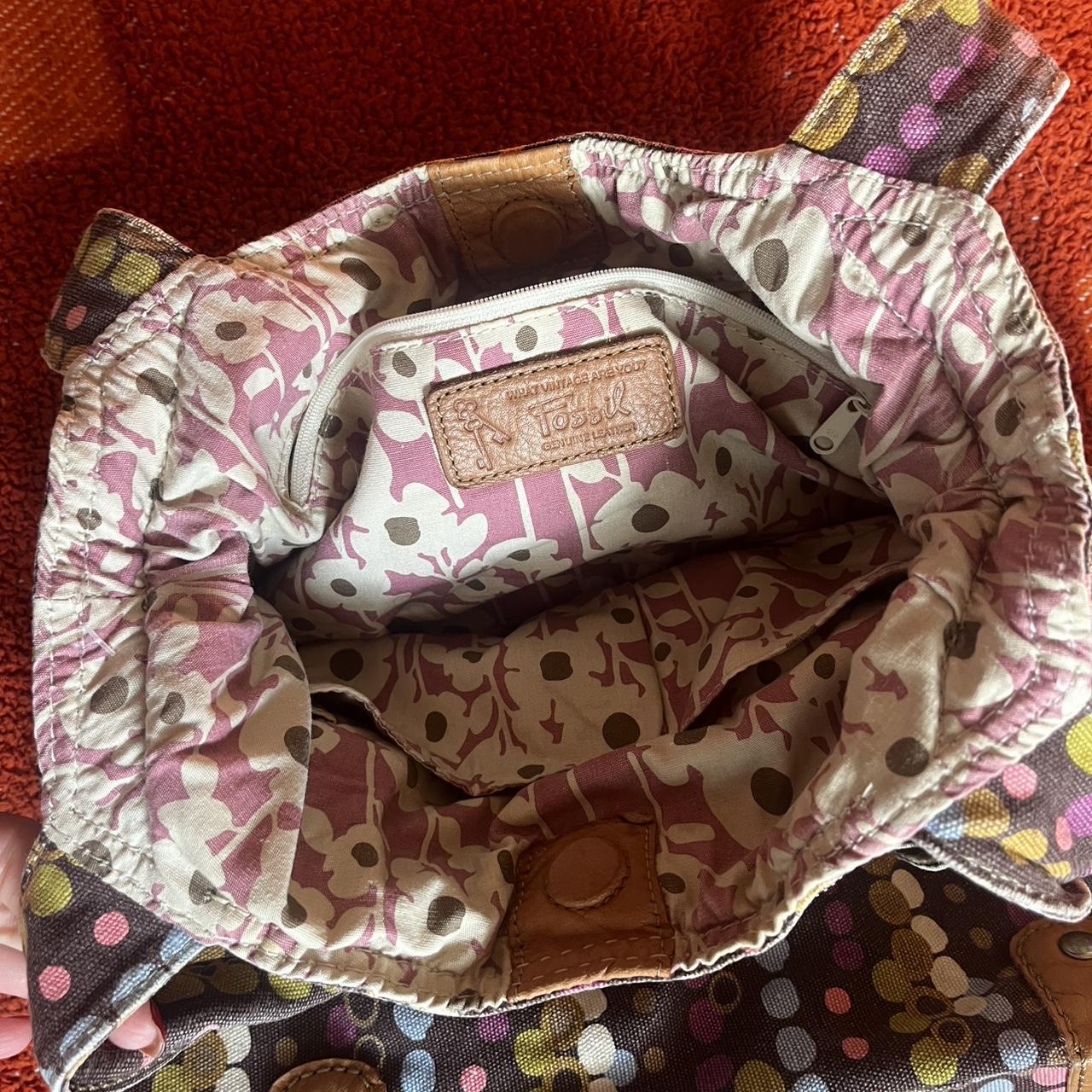 Fossil Women's Bag - Multi/Brown – y2k polkadot f… - image 2