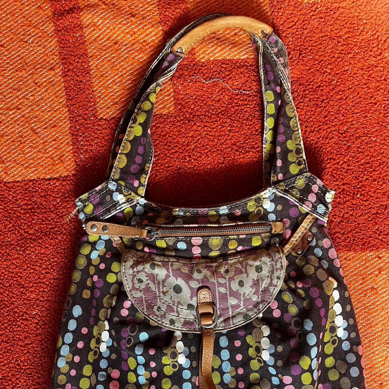 Fossil Women's Bag - Multi/Brown – y2k polkadot f… - image 3