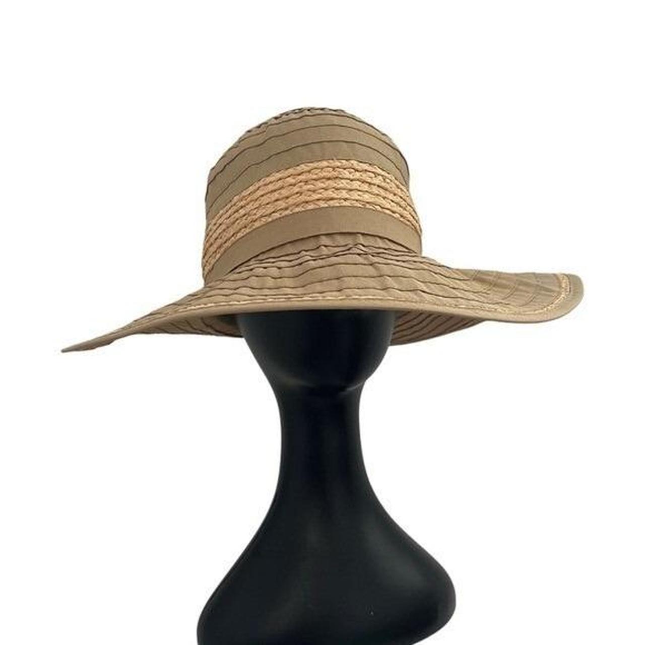 Scala Women's Hat - Tan – Scala Raffia Packable A… - image 1