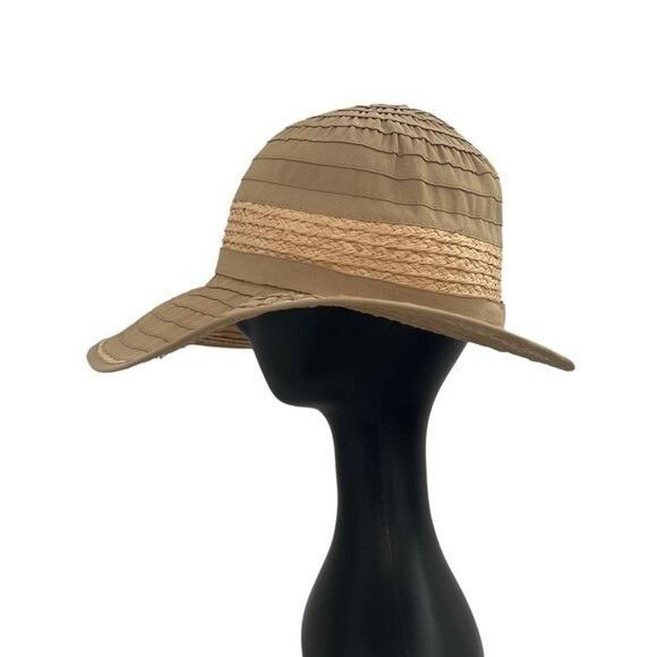 Scala Women's Hat - Tan – Scala Raffia Packable A… - image 3