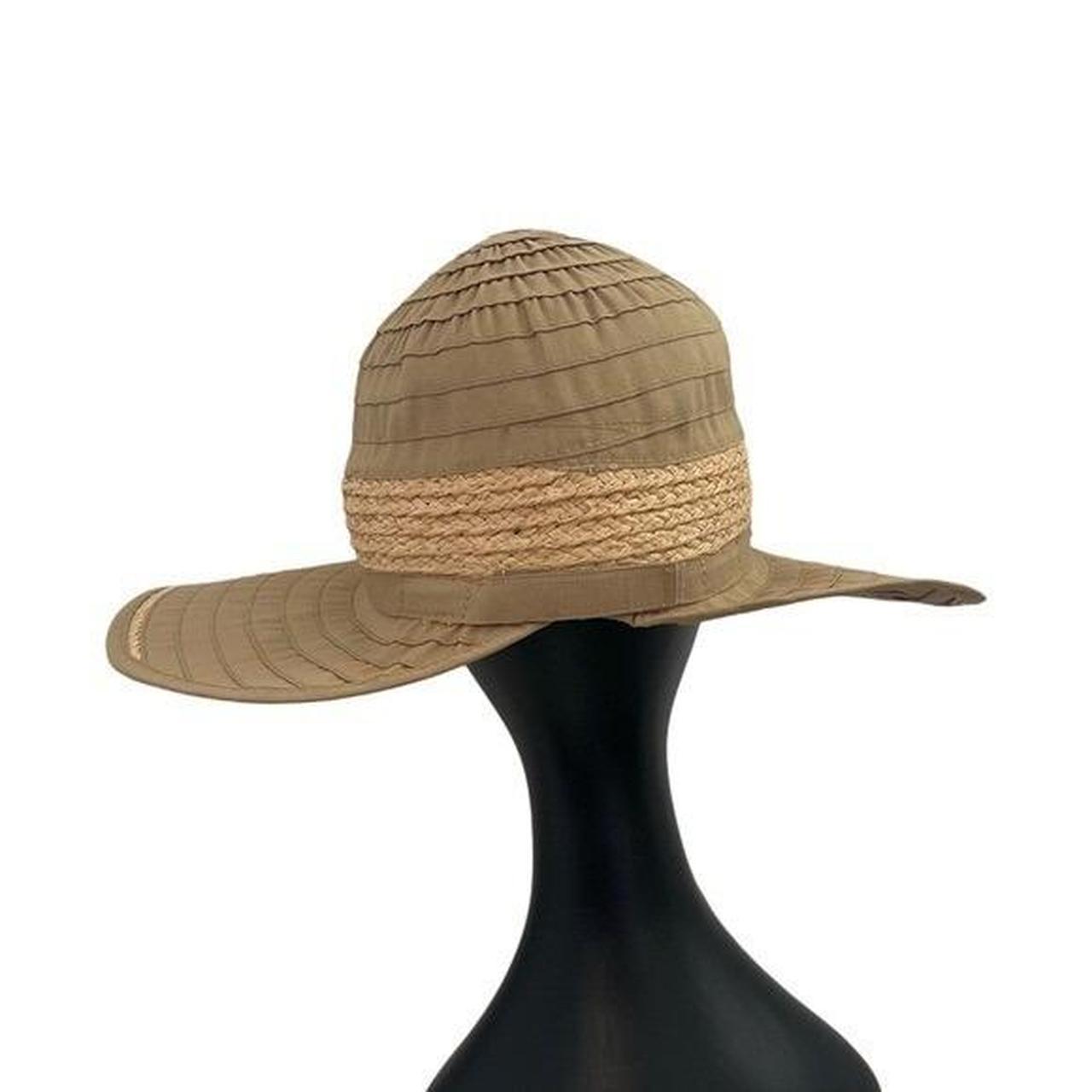 Scala Women's Hat - Tan – Scala Raffia Packable A… - image 4