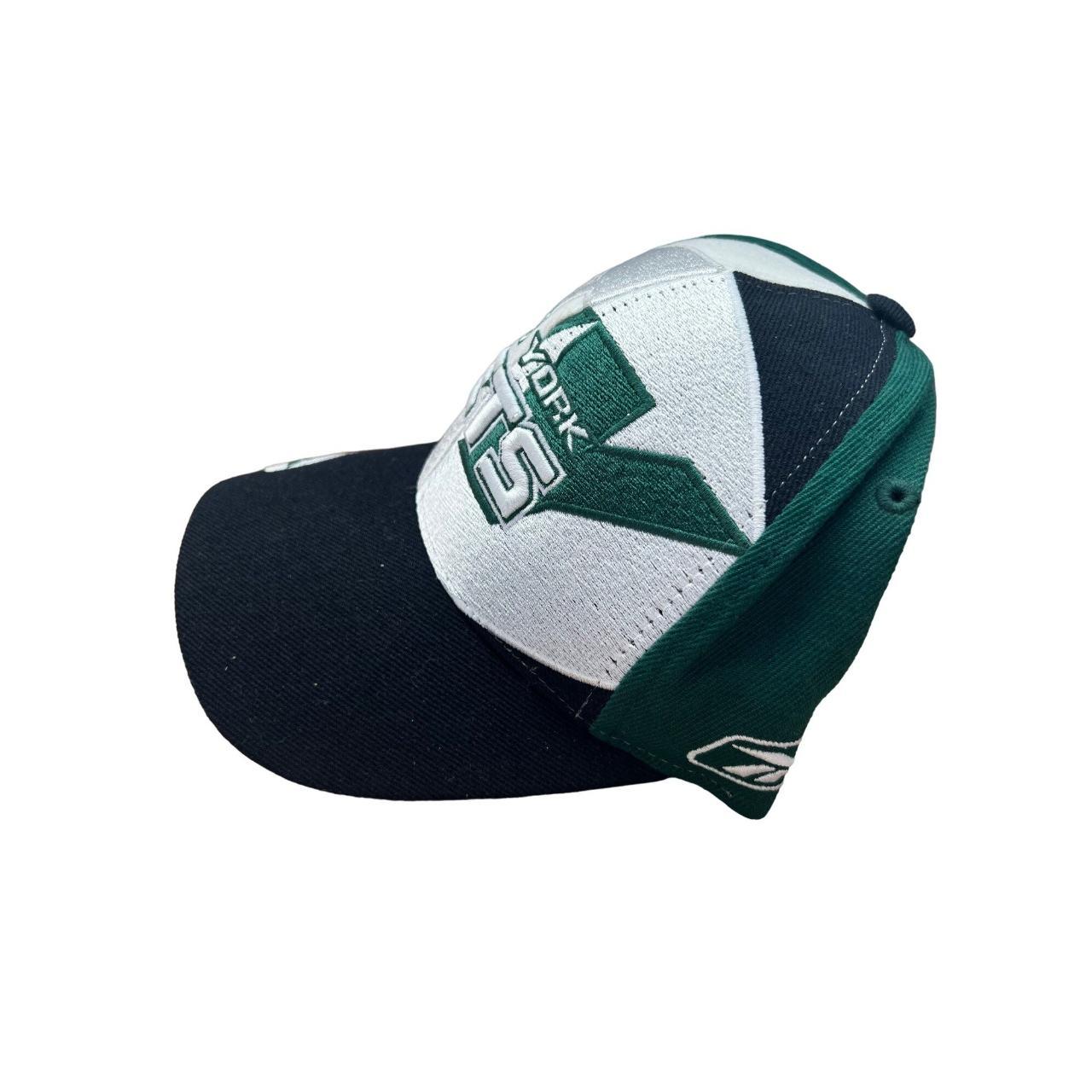 EUC NFL Team Apparel NY Jets Distressed Hat - One - Depop