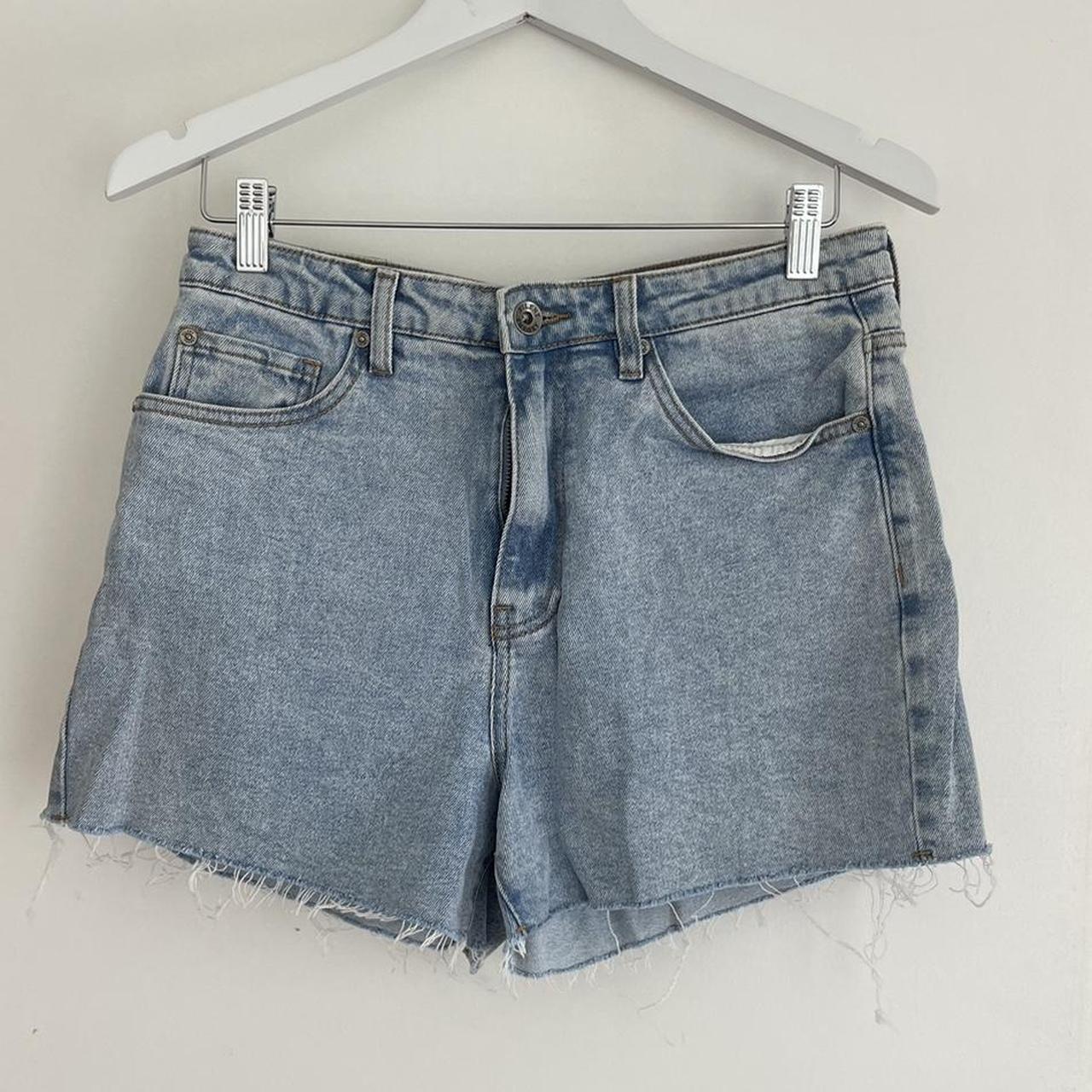 SILENT THEORY women’s denim shorts. Size 10. Super... - Depop