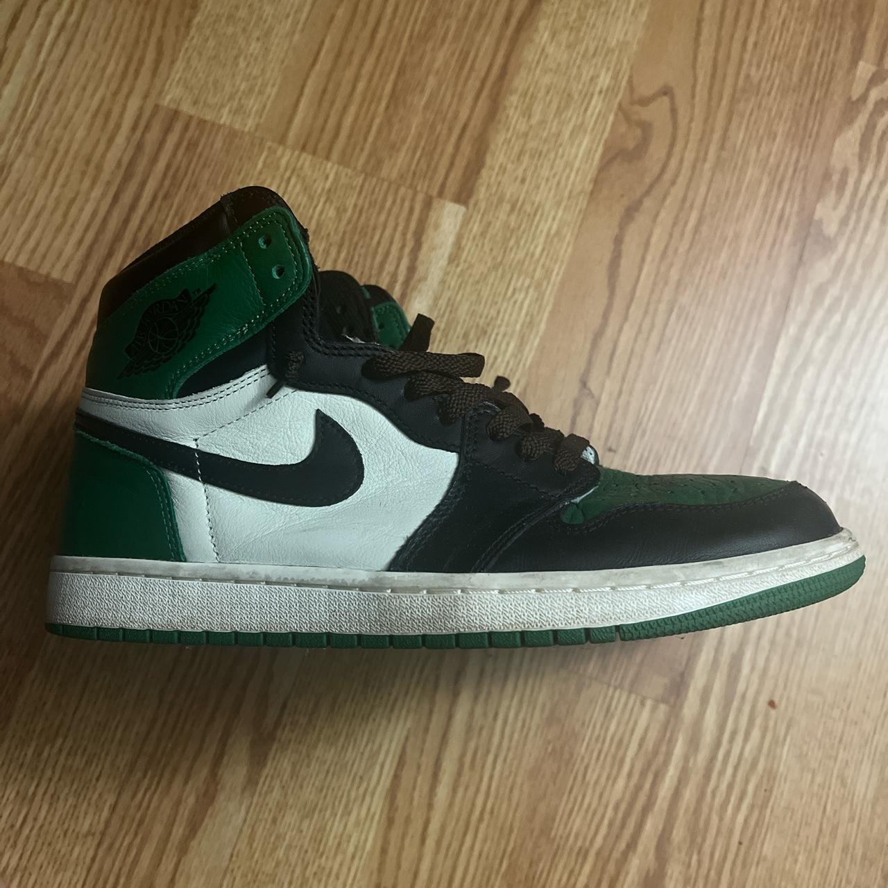 jordan 1 pine on feet