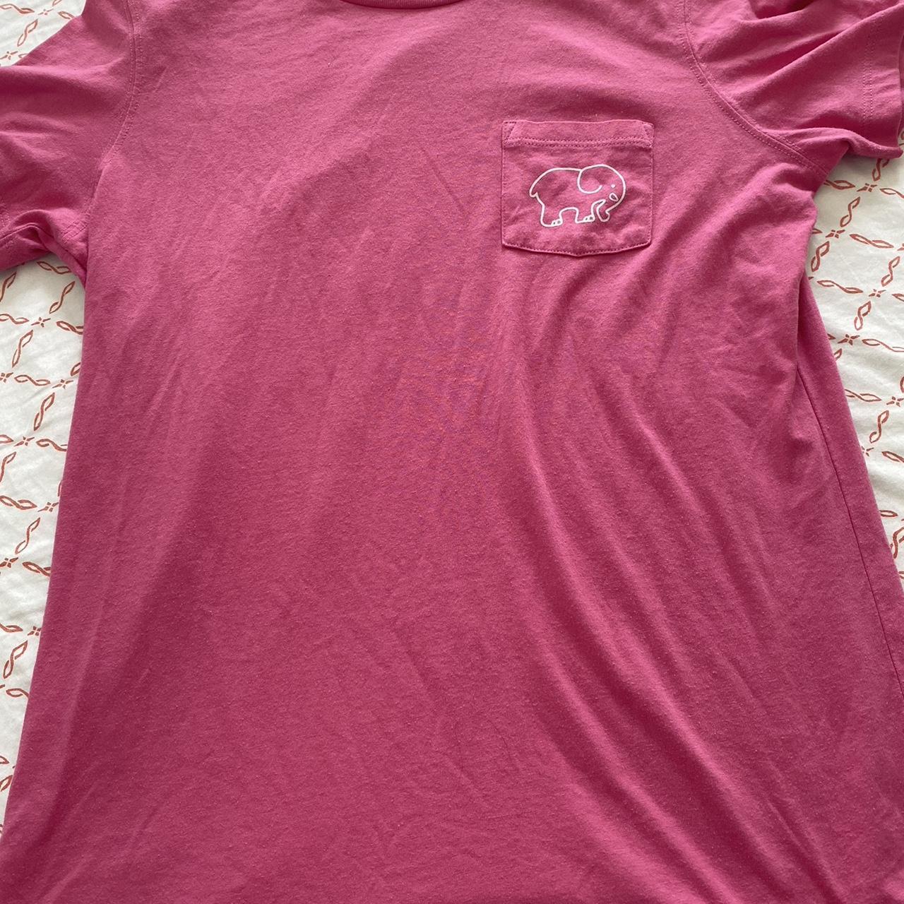 Ivory Ella Women's Pink Tshirt Depop