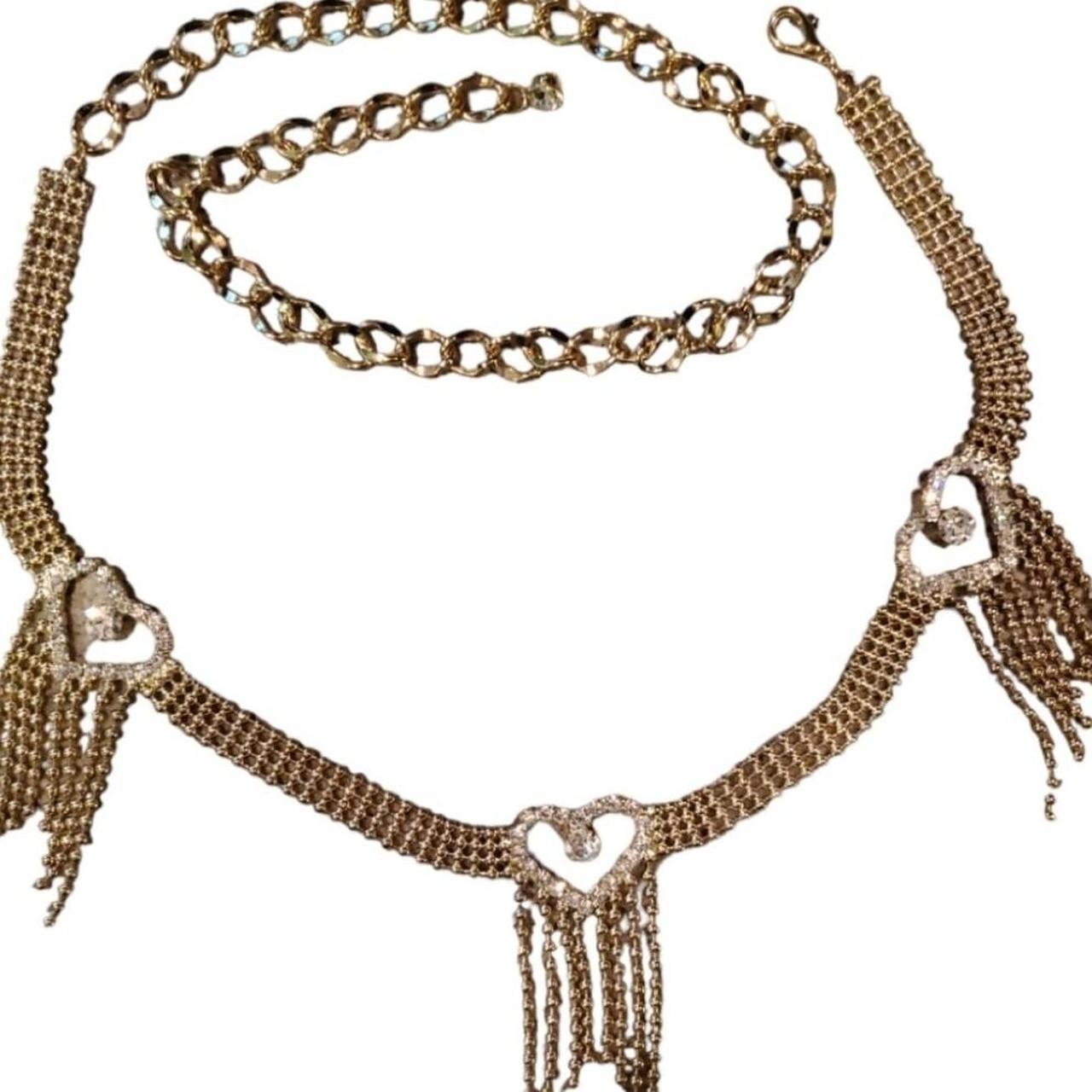 Women's Gold Belt Depop