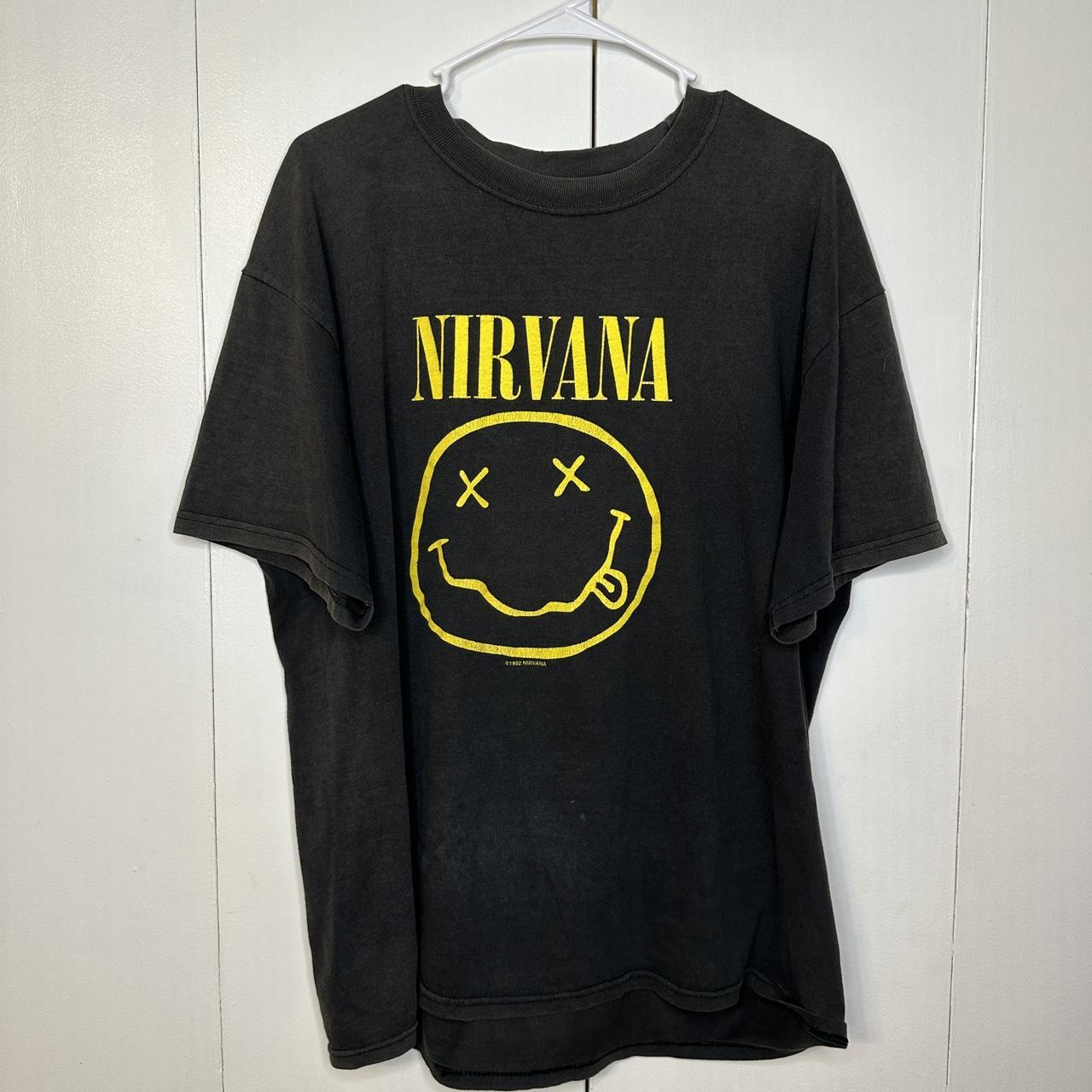 90's USA型 Foo Fighters Tシャツ Nirvana 1990's FOO FIGHTERS Vintage Rare Concert 1997 Tour Grunge