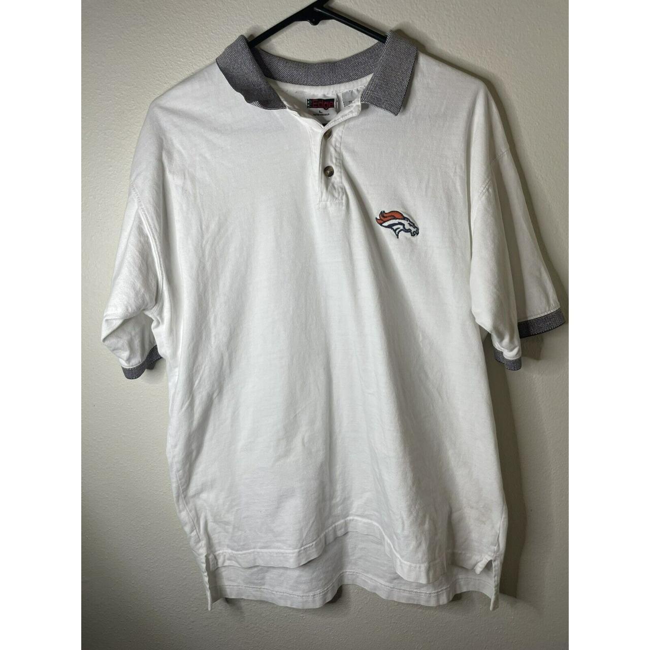 Denver Broncos Shirt Mens NFL Football Golf Polo - Depop