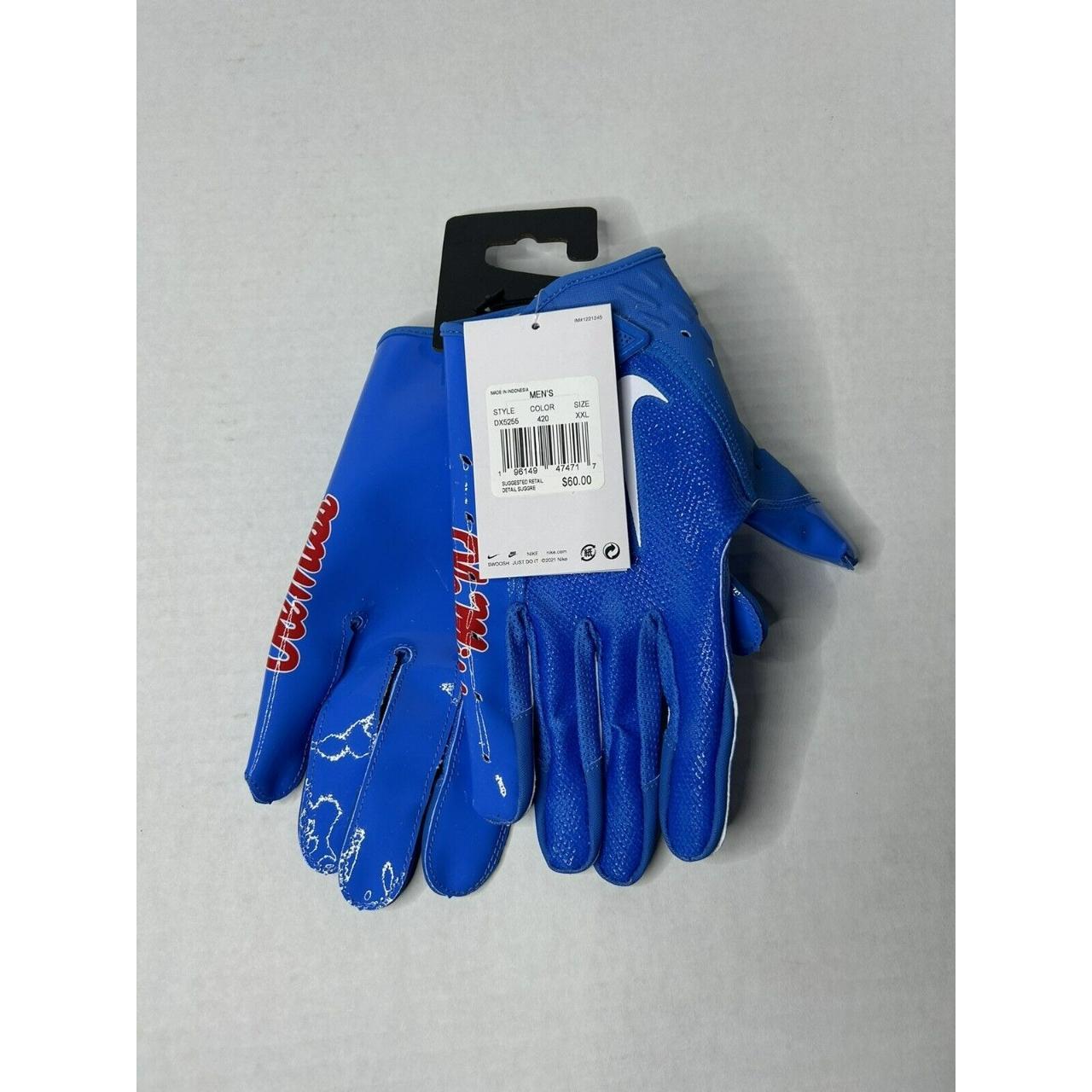 Nike Vapor Jet 7.0 Football Gloves Size Large