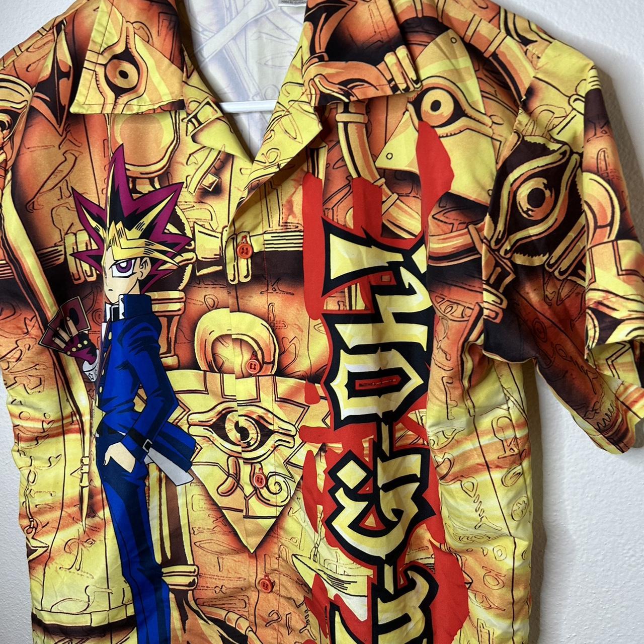 vintage Yu-Gi-Oh! shirt features the iconic...