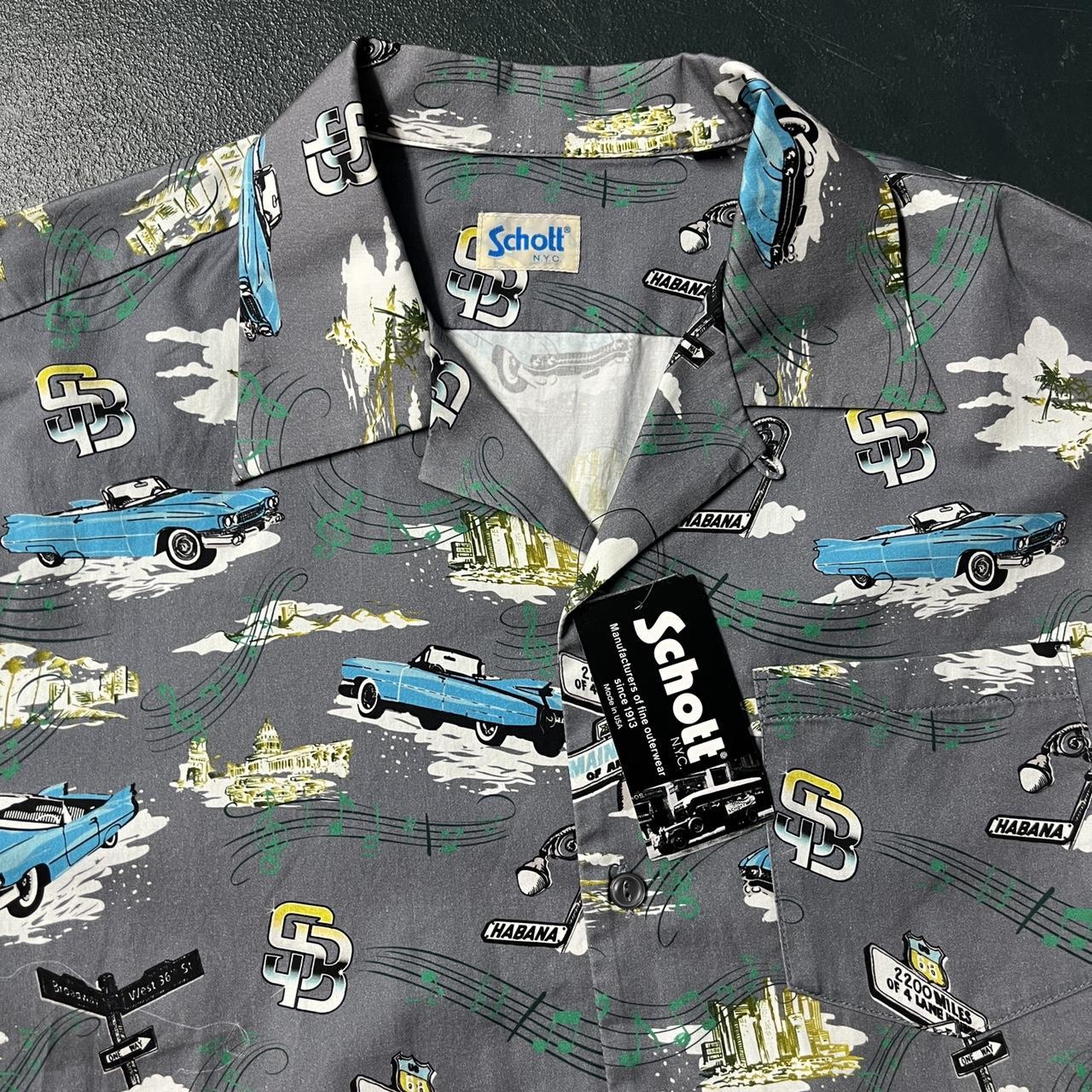 Schott Men's Grey Shirt (3)