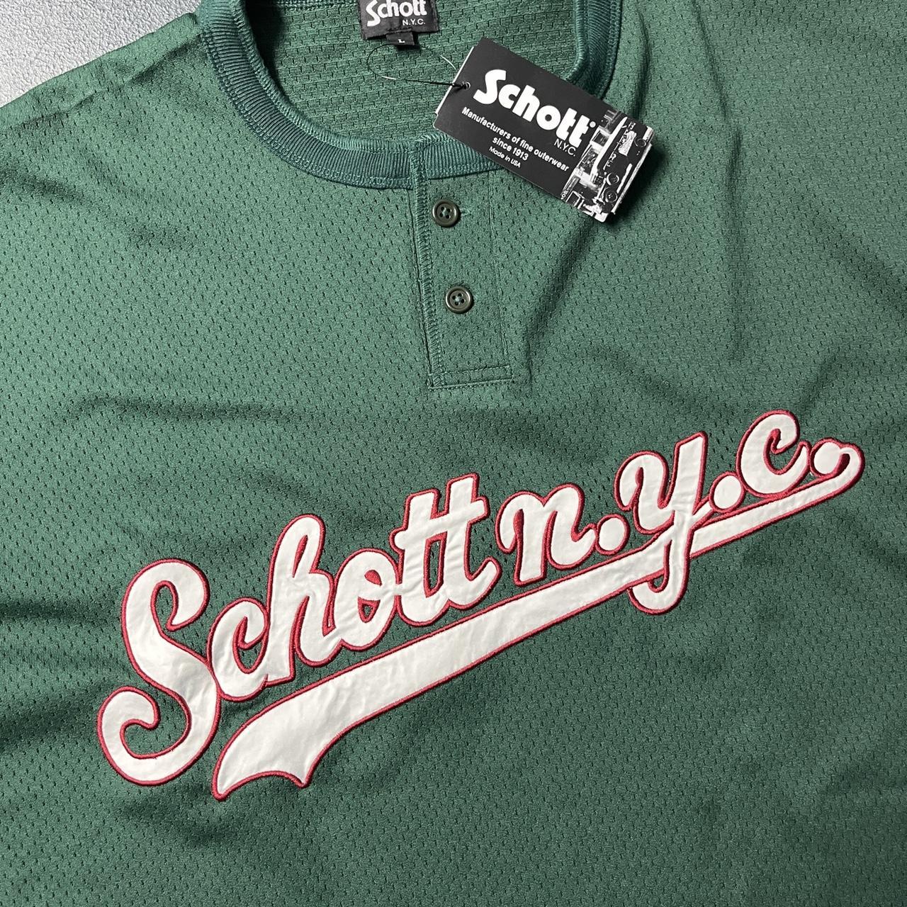 Schott Men's Green Shirt (4)