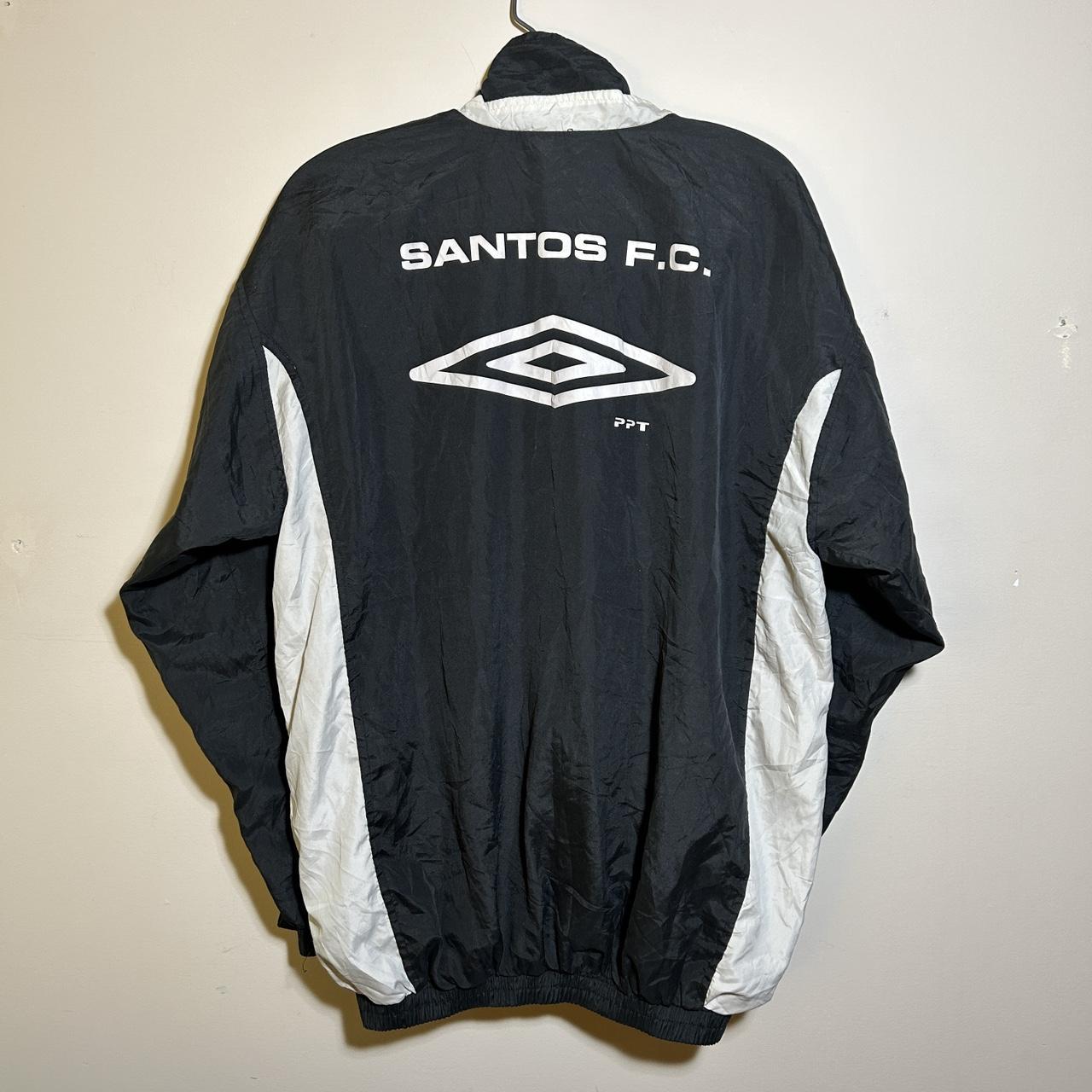 Vintage Santos FC Bi Mundial Umbro Windbreaker | Depop