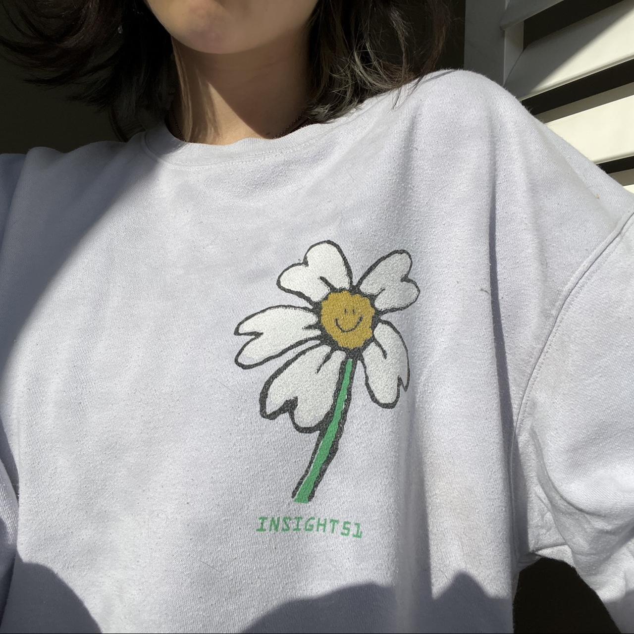 Insight Jumper 🌼 The happy flower is so cute, super... - Depop