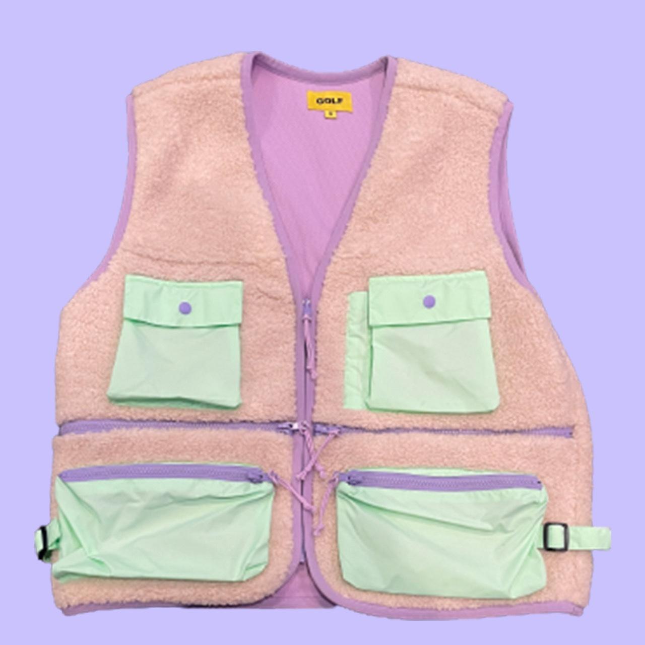 Golf Wang Sherpa Utility Vest, • modern casual/work...