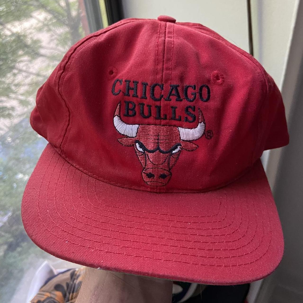 vintage 90s Chicago Bulls hat 🧢 OSFA shipping is... - Depop