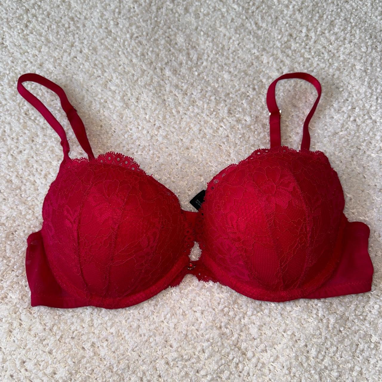 Ann Summers 34B push up red bra #annsummers #pushupbra - Depop