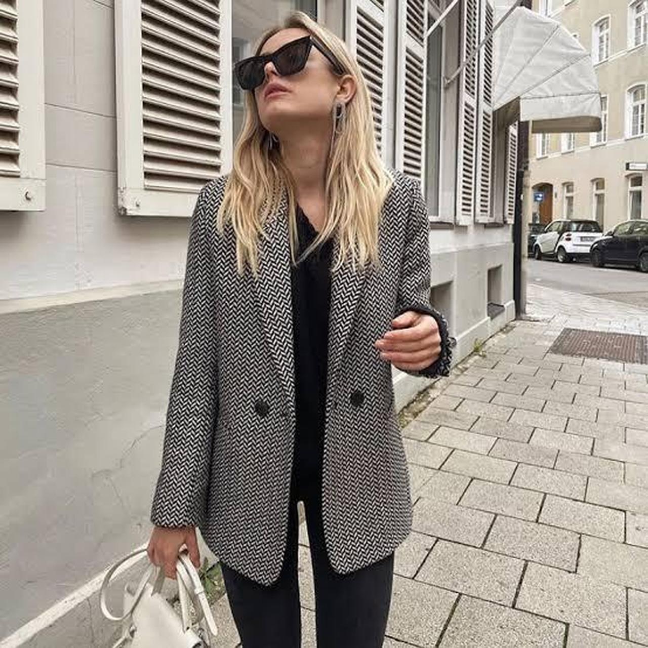 anine bing fishbone blazer sale